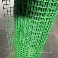 green pvc coated galvanized welded iron wire mesh